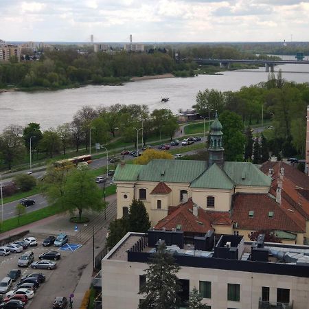 Apartment River Front, Great View From 14Th Floor, Next To Pge Narodowy Stadium, Torwar - By Warsawskyline Apartments Bagian luar foto
